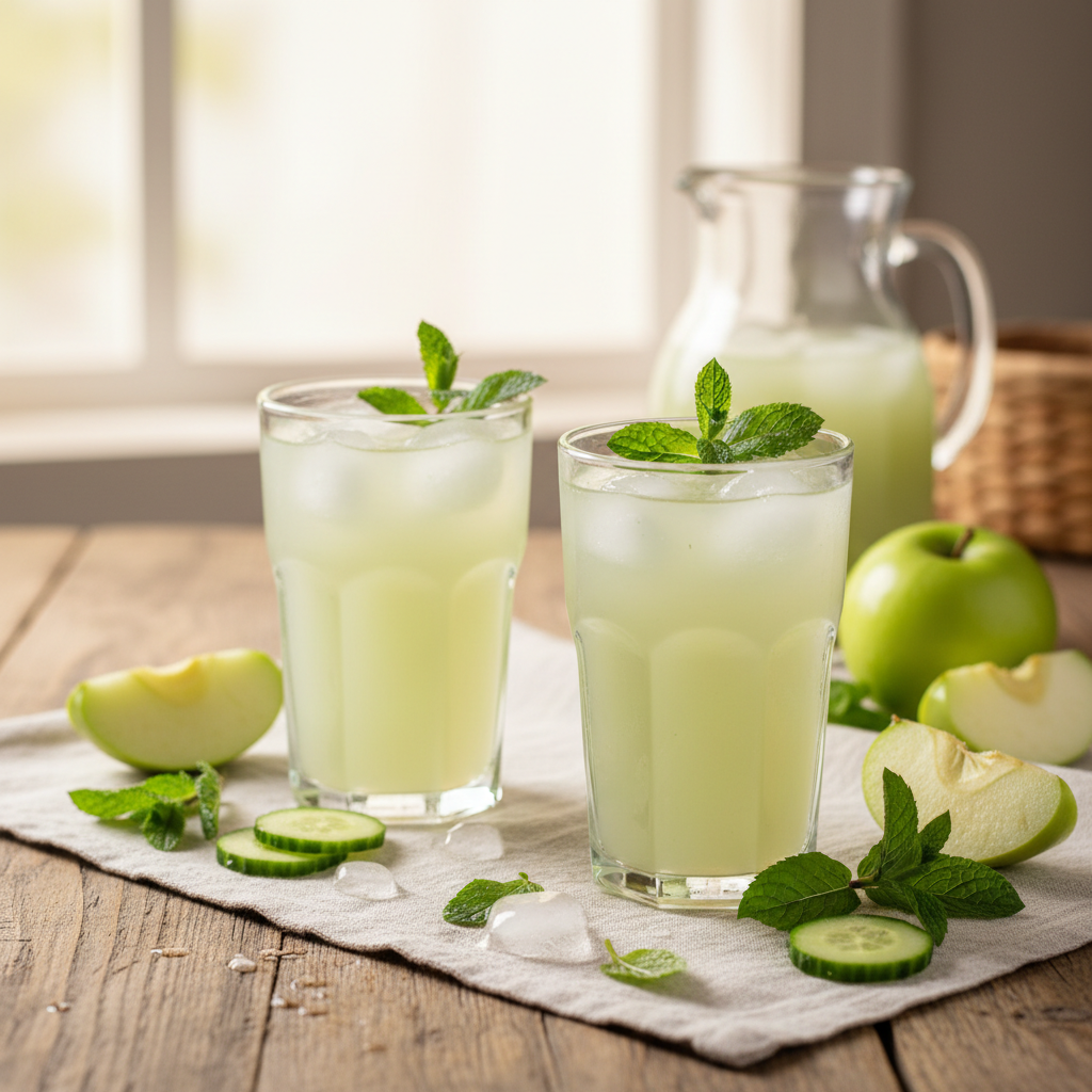 Green Apple Ginger Juice