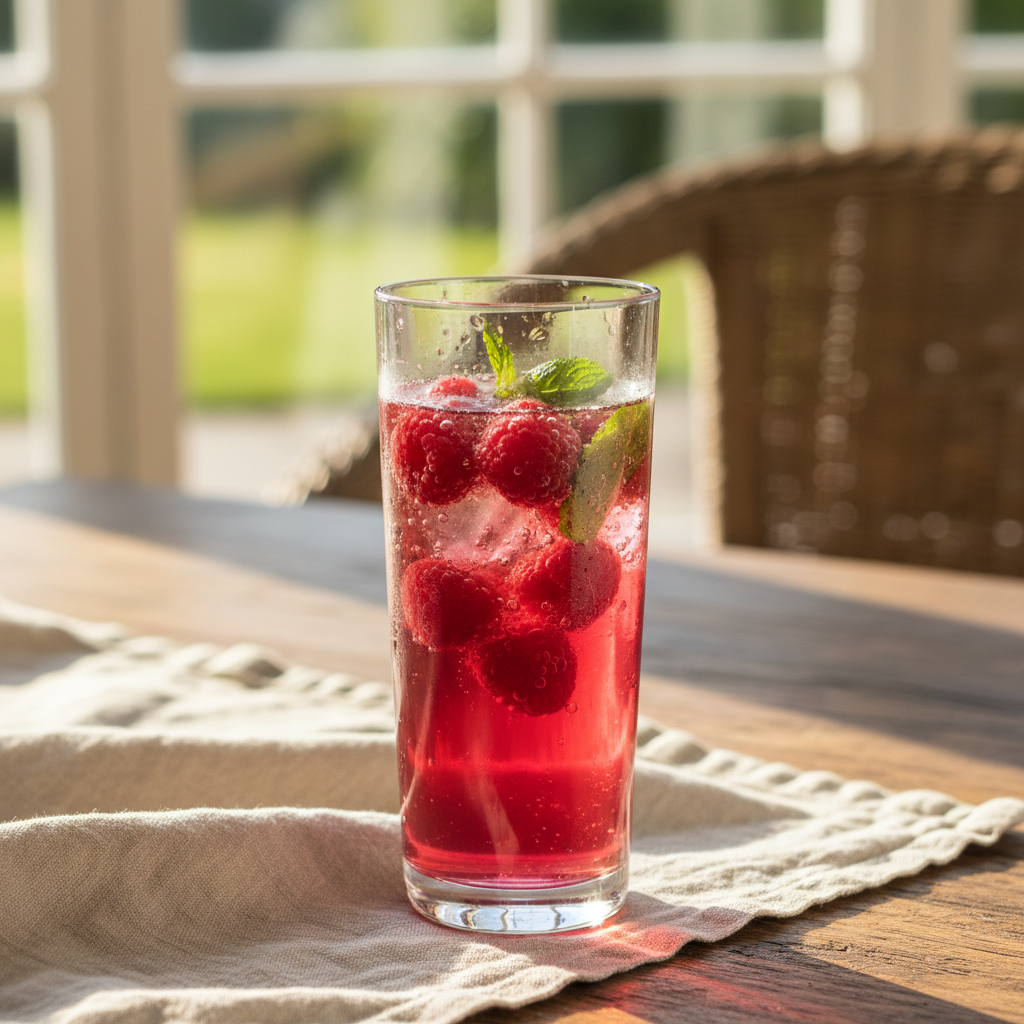 Raspberry Lemon Sparkler