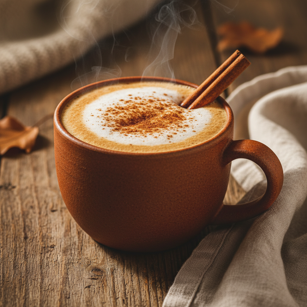 Chai-Spiced Oat Milk Latte