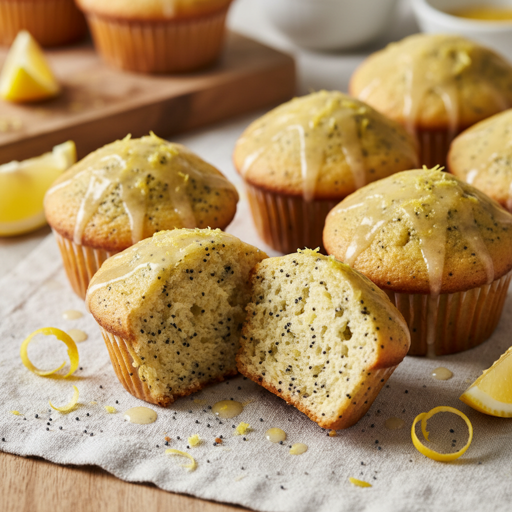 Lemon Poppy Seed Muffins