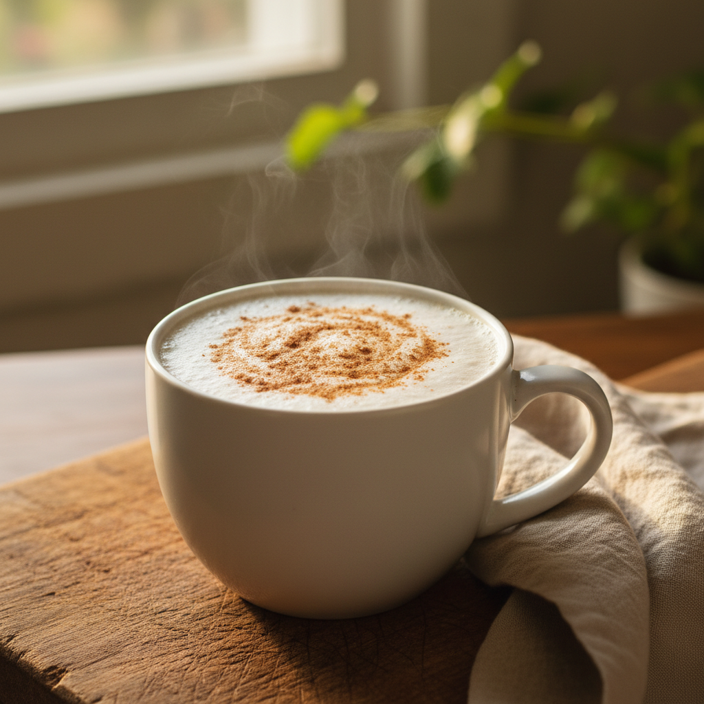 Vanilla Almond Milk Steamer