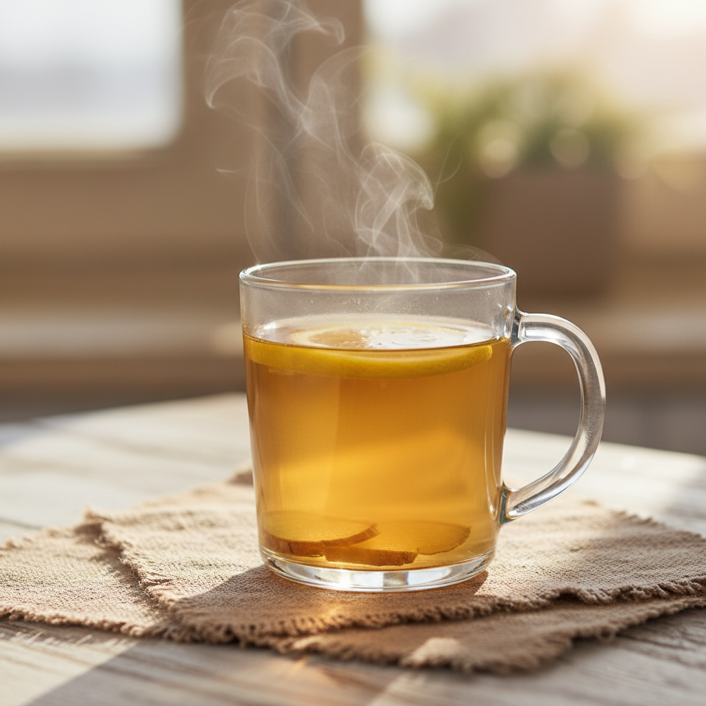 Ginger Lemon Tea Tonic