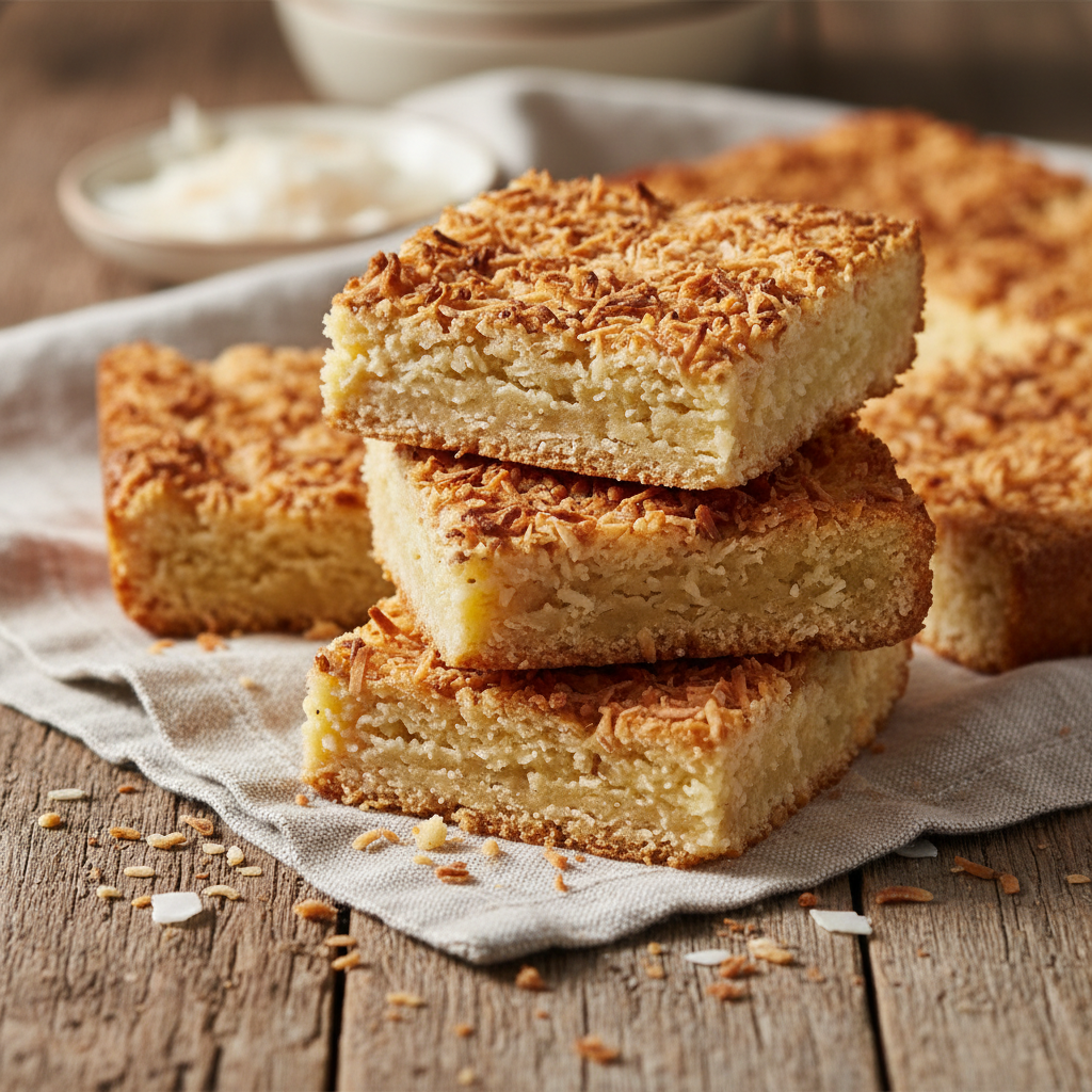 Coconut Blondies
