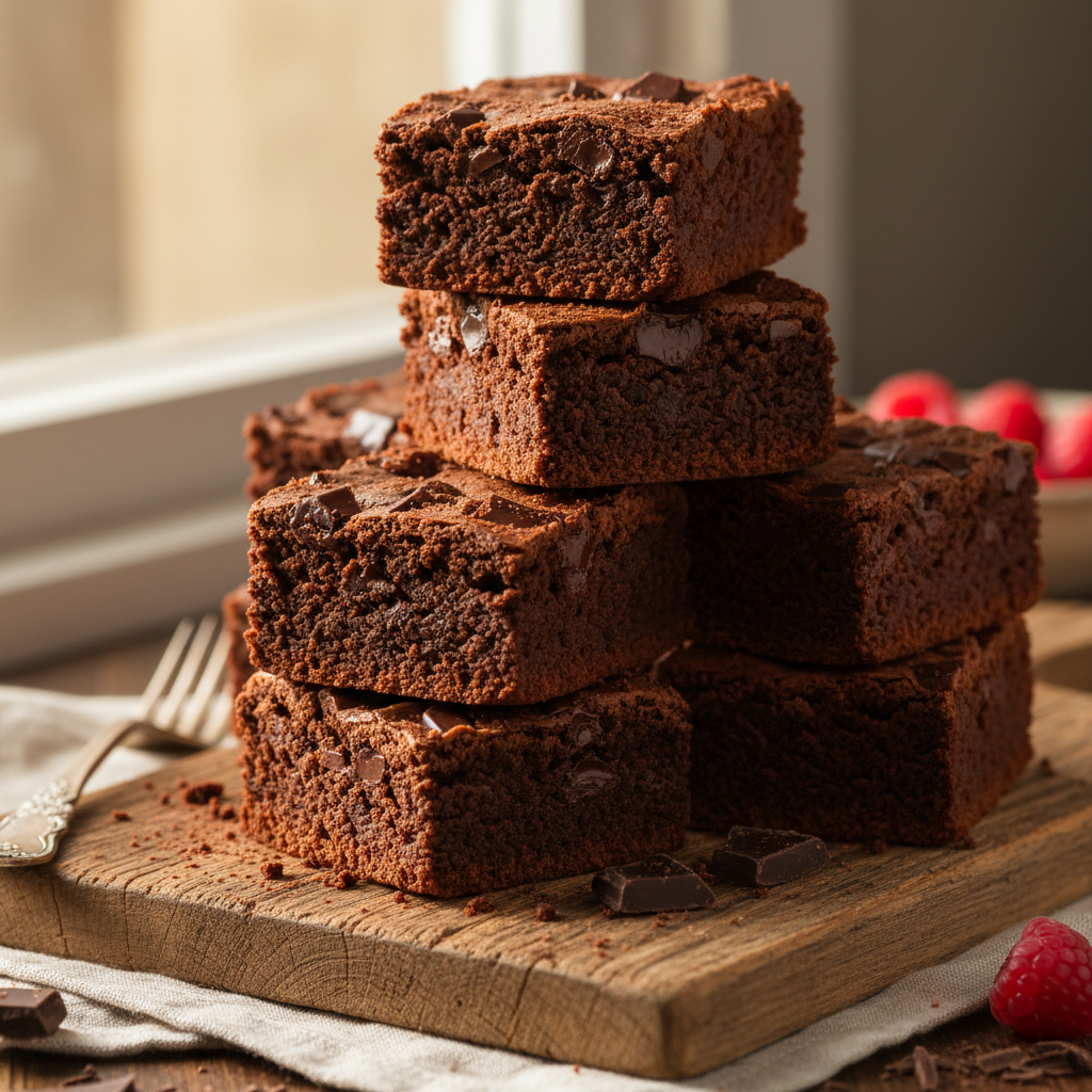 Fudgy Chocolate Brownies (Dairy-Free)