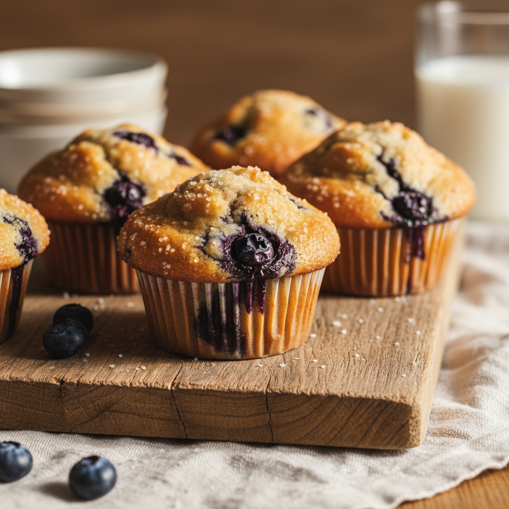 Blueberry Muffins (Gluten-Free)