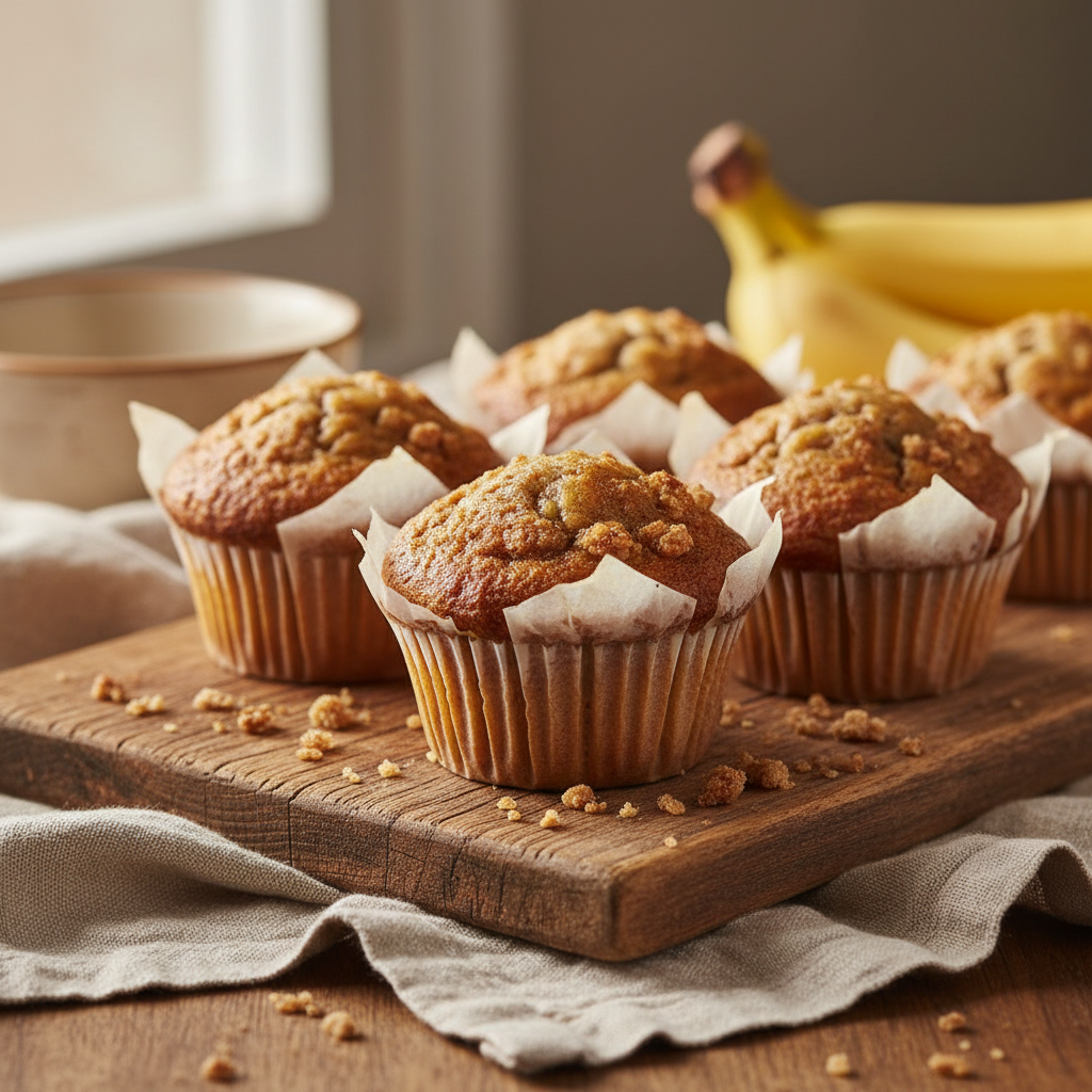 Banana Bread Muffins