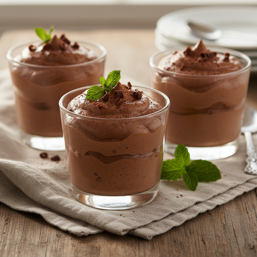 No-Bake Chocolate Mousse