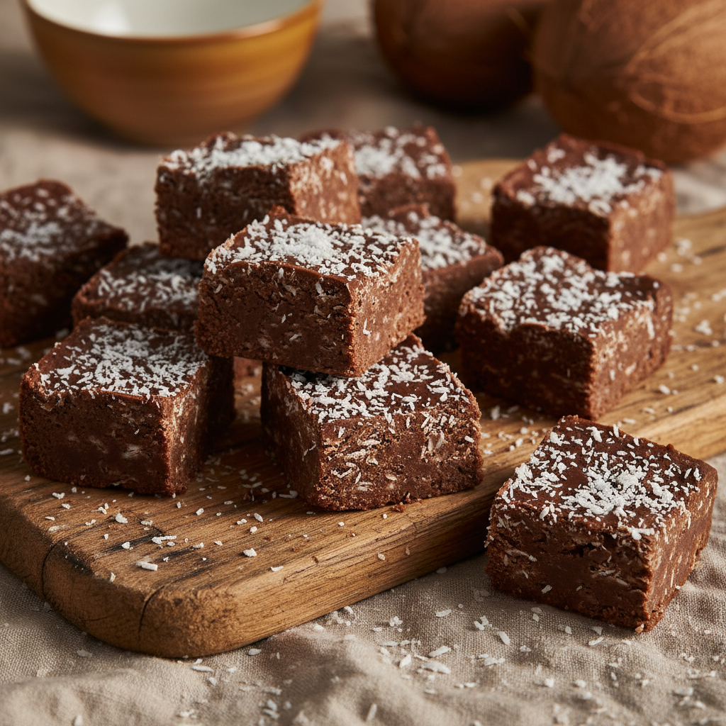 Chocolate Coconut Fudge