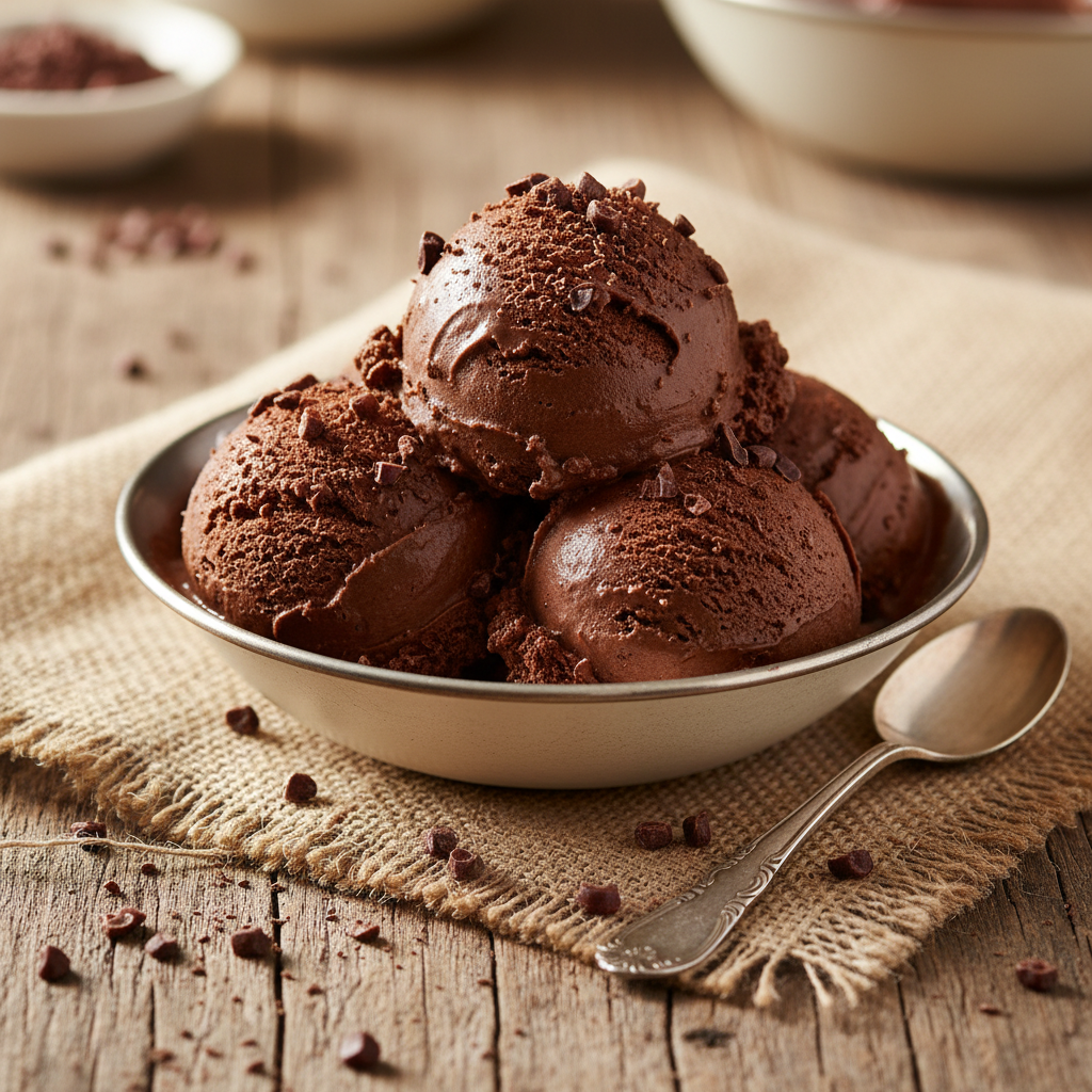 Chocolate Ice Cream (No-Churn)