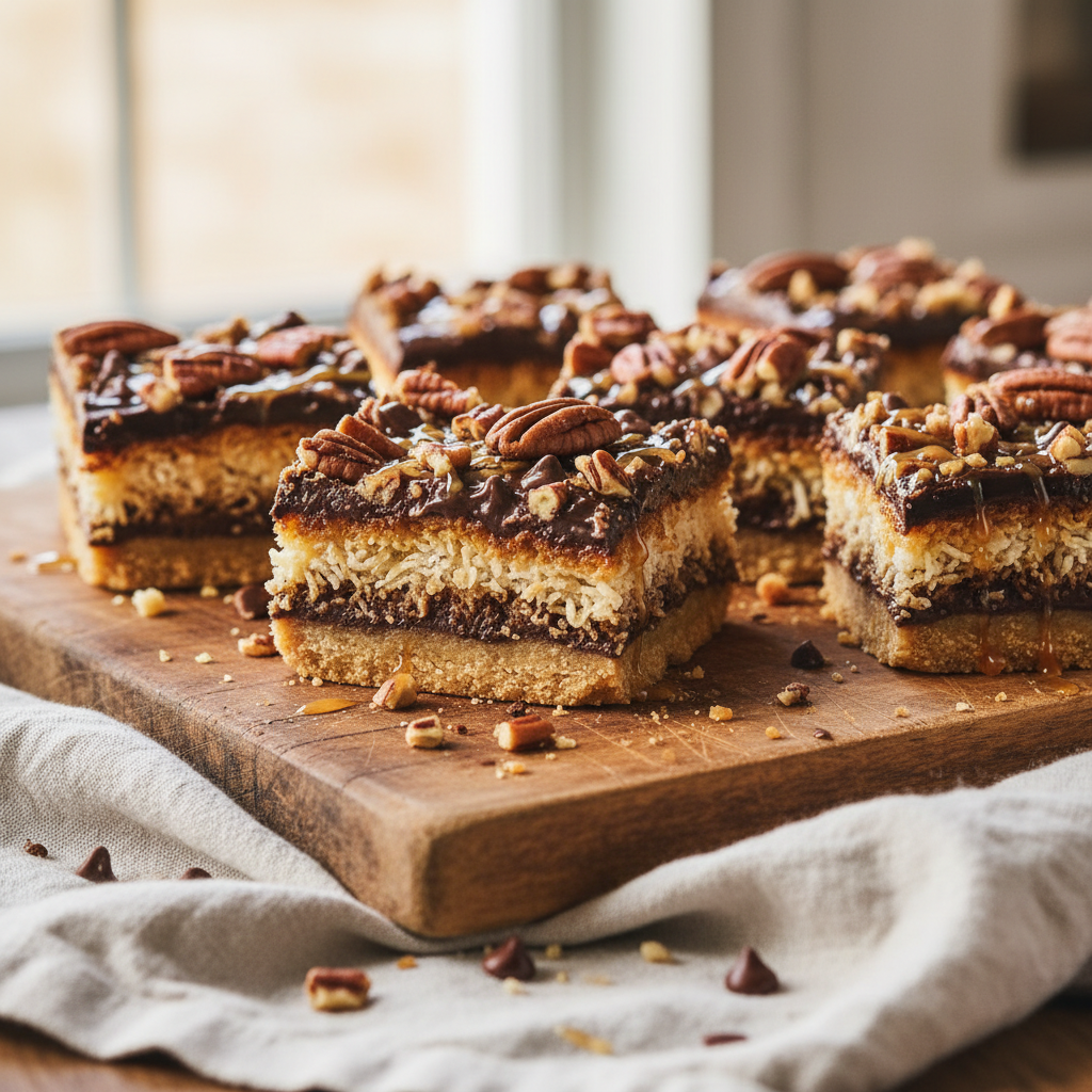 Seven Layer Magic Bars (Dairy-Free)