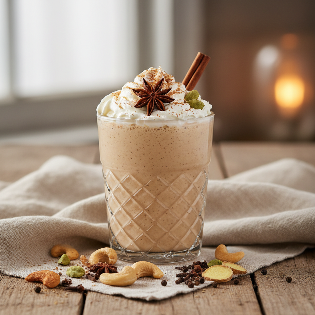 Cashew Vanilla Chai Smoothie