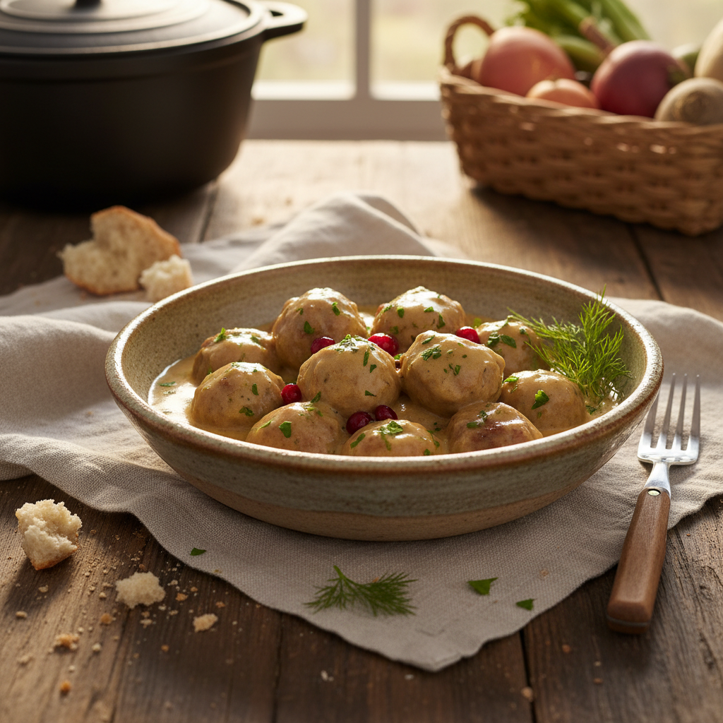 Swedish-Style Meatballs with Dairy-Free Gravy