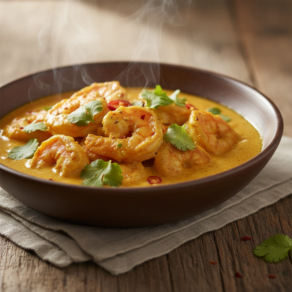 Coconut Curry Shrimp
