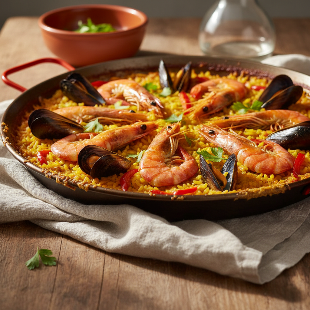 Seafood Paella