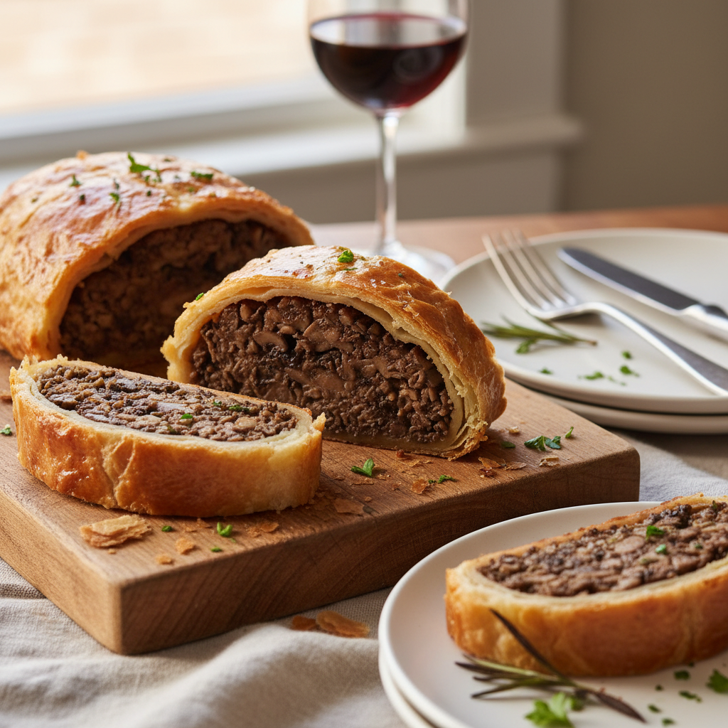 Mushroom Duxelles Wellington (Gluten-Free)