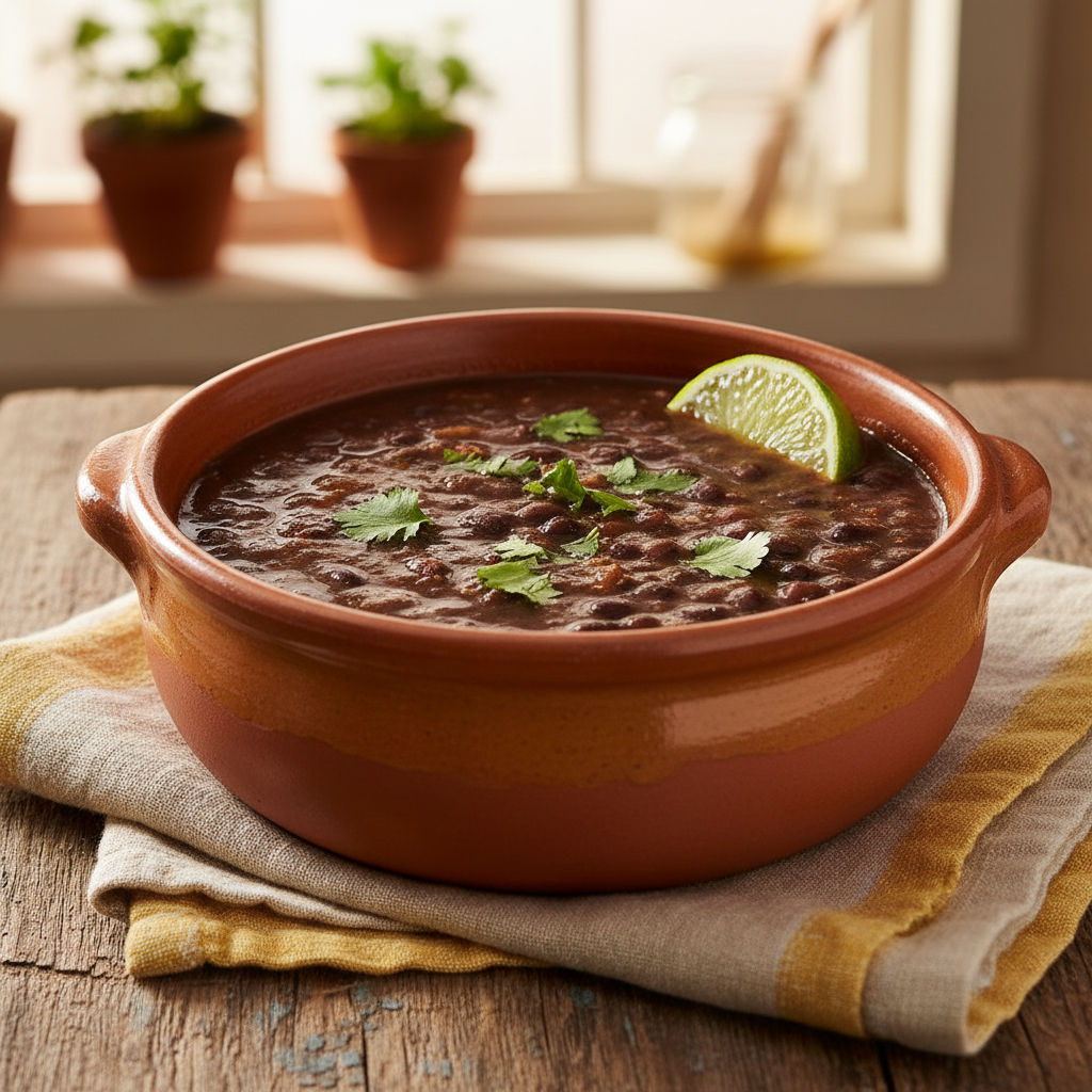 Spicy Black Bean Soup
