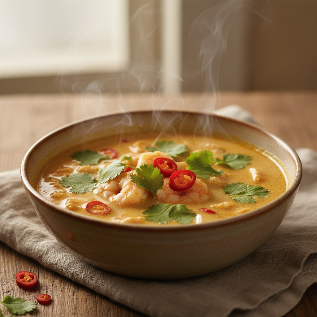 Thai-Style Coconut Shrimp Soup
