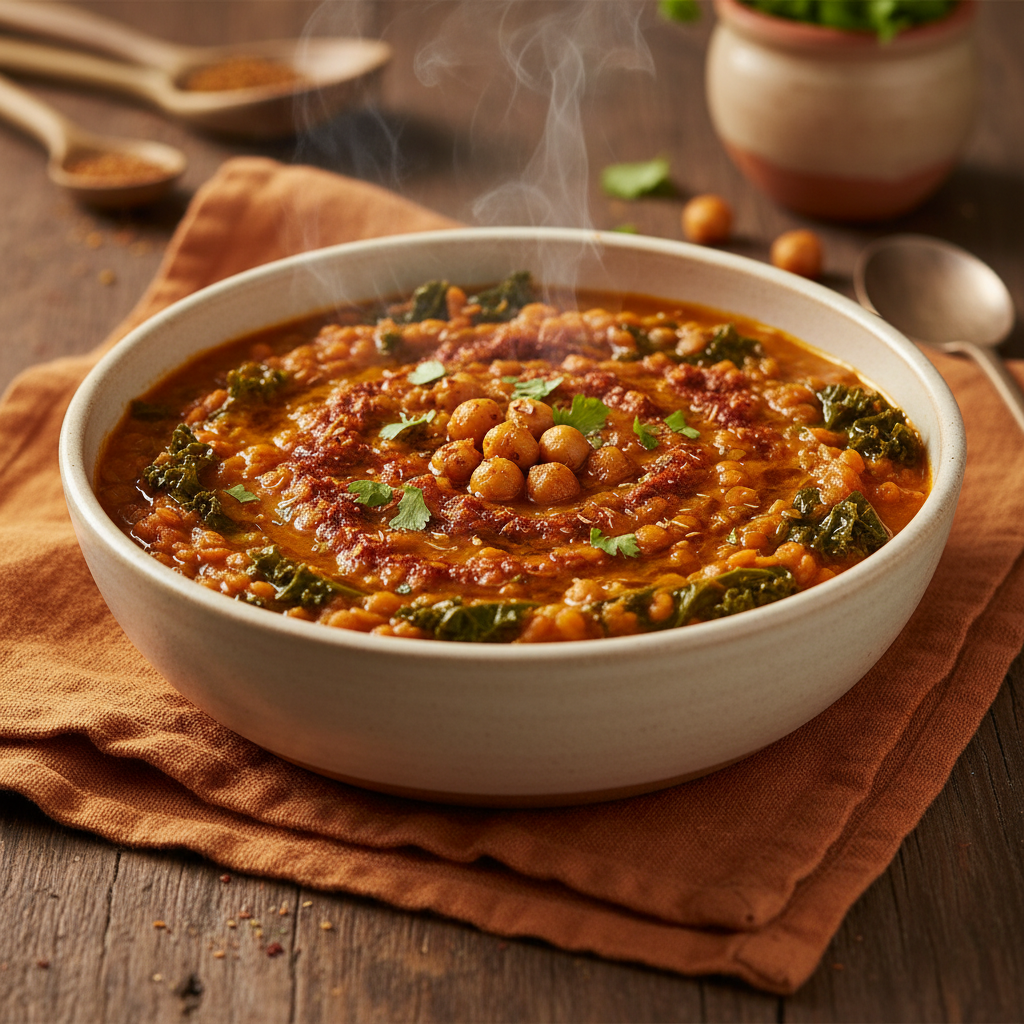 Moroccan-Spiced Lentil Stew