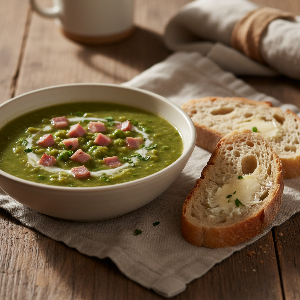 Split Pea Soup with Ham