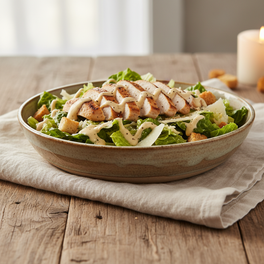 Chicken Caesar Salad (Dairy-Free)