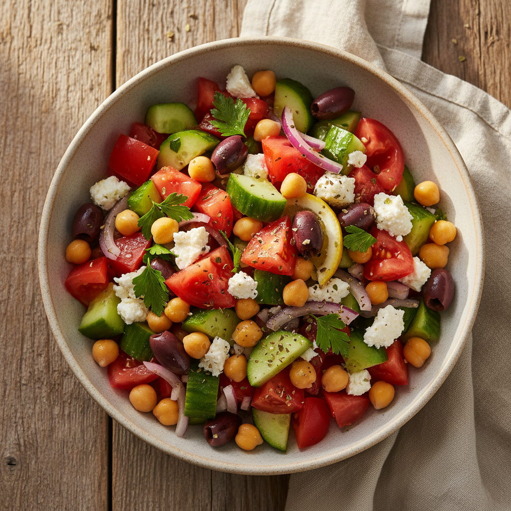 Mediterranean Chopped Salad