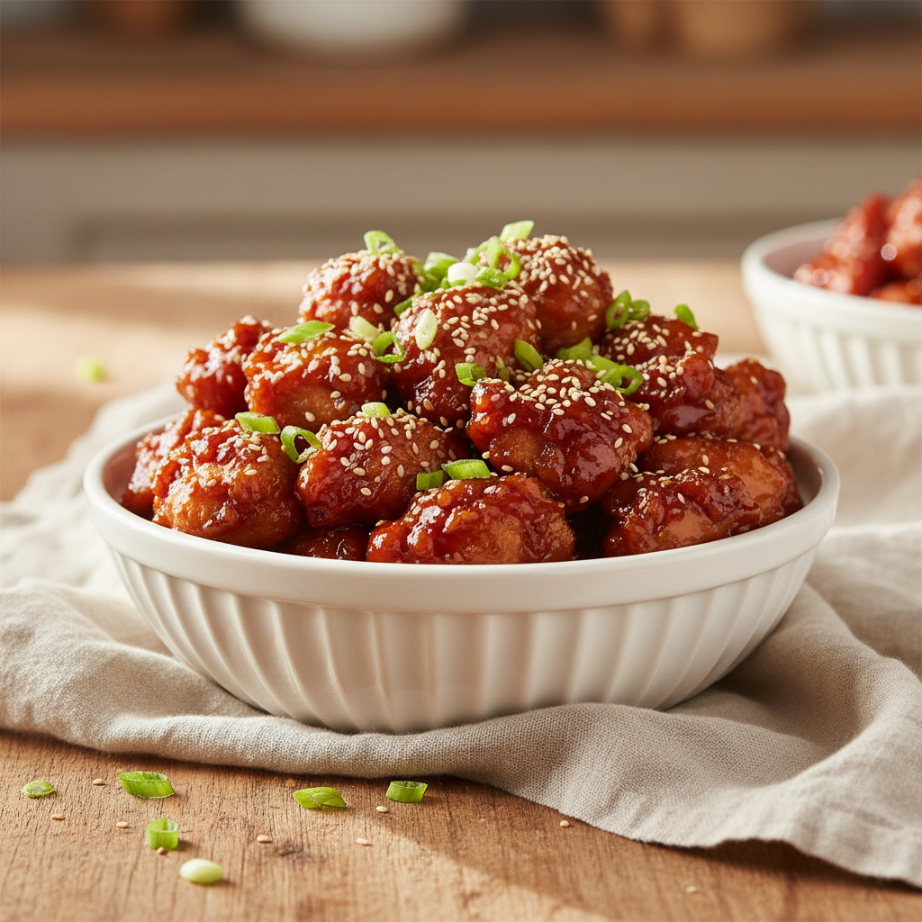 General Tso's Chicken (Gluten-Free, Sugar-Free)