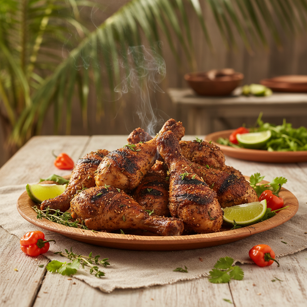 Jerk Chicken Drumsticks