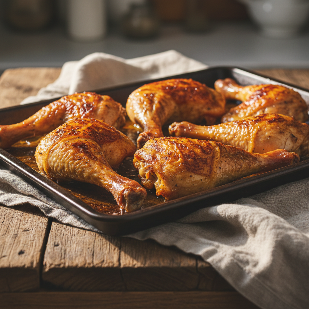 Rotisserie-Style Roast Chicken Legs