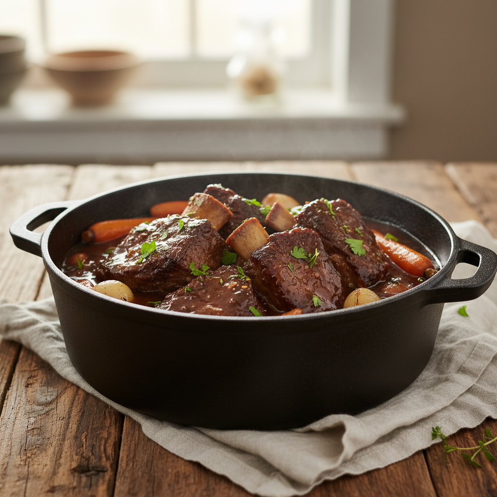 Slow-Braised Beef Short Ribs