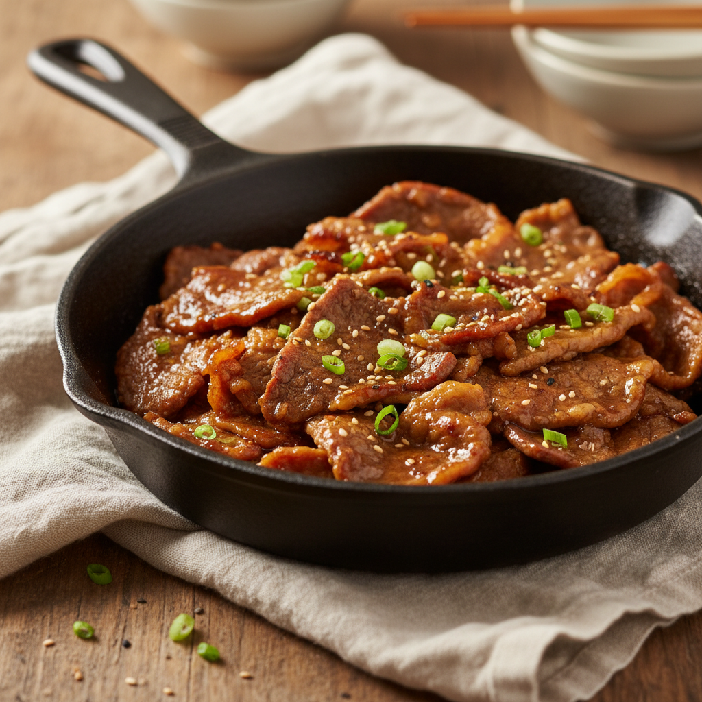 Korean-Style Beef Bulgogi