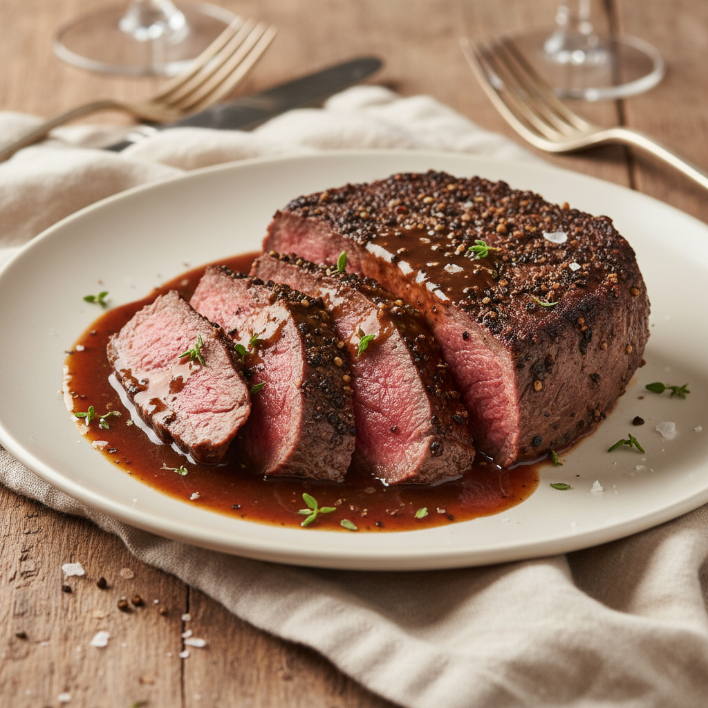 Steak au Poivre (Dairy-Free)