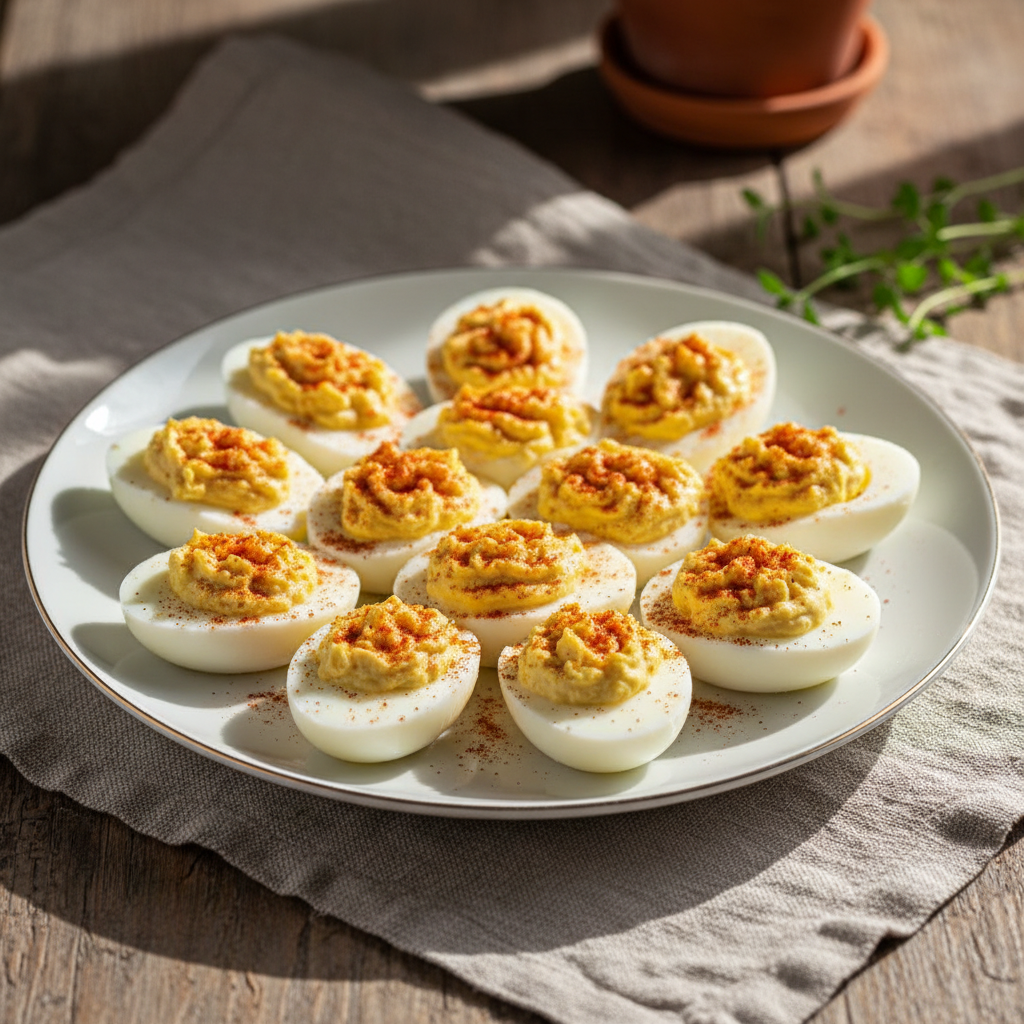 Classic Deviled Eggs (Dairy-Free)