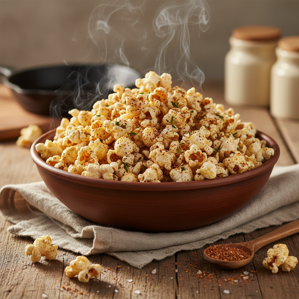 Smoky Spiced Popcorn