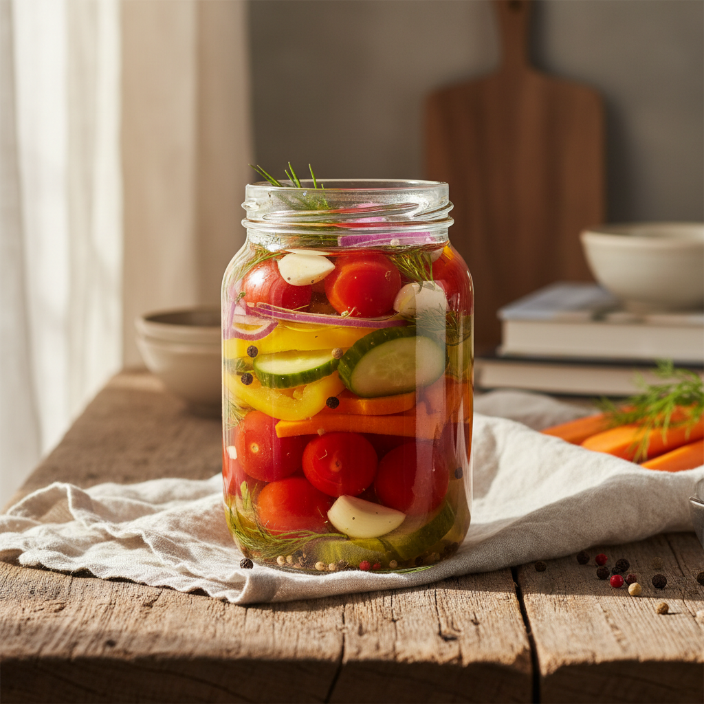 Quick-Pickled Vegetables
