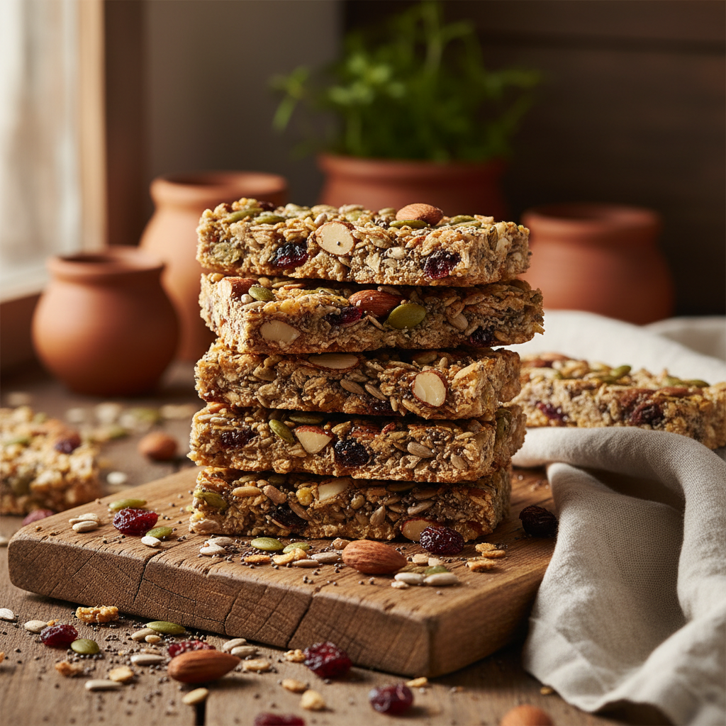 Trail Mix Energy Bars