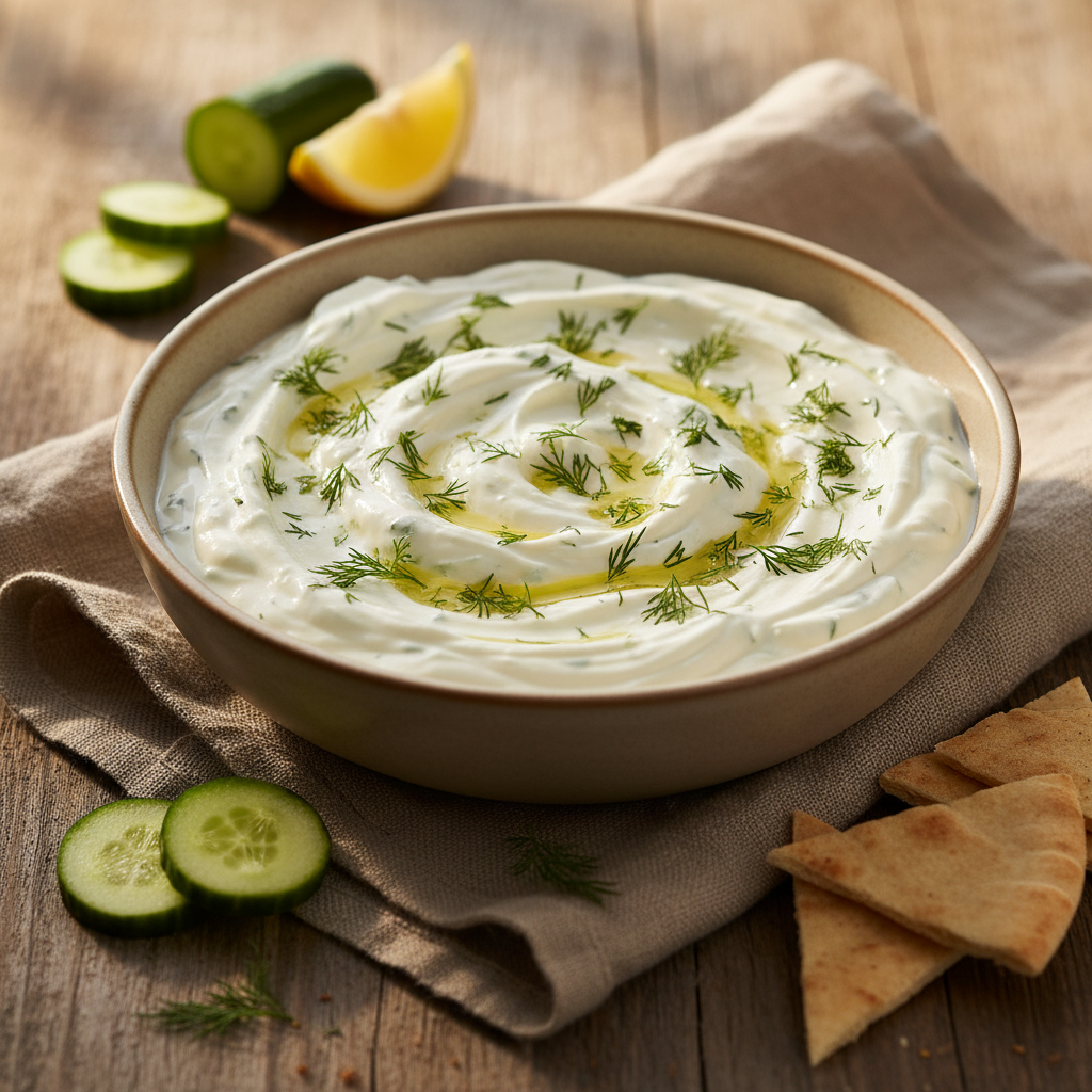 Cucumber Tzatziki (Dairy-Free)